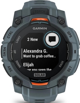 Garmin Instinct 3 45mm Solar Twilight with Twilight Band (010-02934-01)