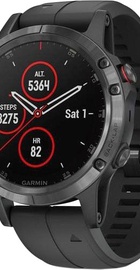 Garmin Fenix 5 Plus Sapphire Black with Black Band (010-01988-00)