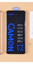 Tecno Camon 17P CG7n 6/128GB Magnet Black (4895180766800)
