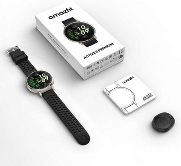 Amazfit Active 3 Premium Apex Silver (W2559GL1N)