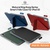 Mutural King Kong Case for iPad Air 4/5 10.9" (2020-2023) Dark blue