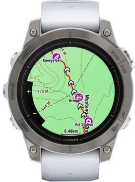 Garmin Epix Pro Gen 2 Sapphire 47mm Titanium w. Whitestone Band (010-02803-20/21)