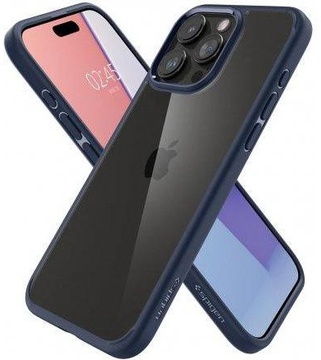 Spigen iPhone 15 Pro Max Ultra Hybrid, Navy Blue (ACS06573)