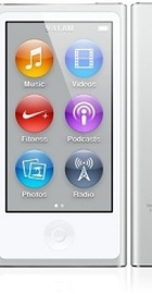 Apple iPod nano 7Gen 16GB White/Silver (MKN22)