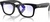 Ray-Ban Meta Wayfarer Shiny Black Frame Clear Lenses (RW4008 601/SB 53-22)