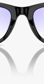 Ray-Ban Meta Wayfarer Shiny Black Frame Clear Lenses (RW4008 601/SB 53-22)