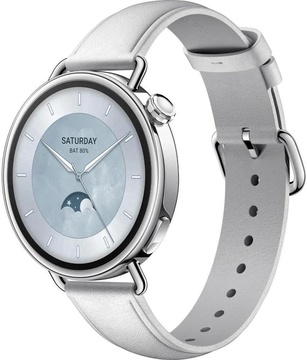 Xiaomi Watch S4 41mm Leather Strap White (BHR07VUGL)
