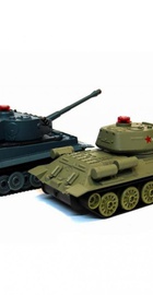 Huan Qi Танковый бой Tiger vs Т-34 (HQ-555)