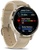 Garmin Venu 3S Soft Gold S. Steel Bezel w. French Gray Case and Leather Band (010-02785-55)