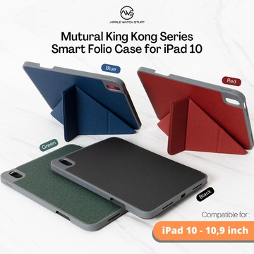 Mutural King Kong Case for iPad Air 4/5 10.9" (2020-2023) Forest Green