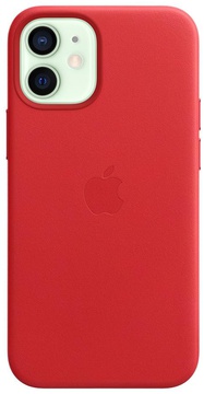 Apple iPhone 12 mini Leather Case with MagSafe PRODUCT RED (MHK73)