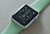 Apple Watch Sport 38mm Silver Aluminum Case with Green Sport Band (MJ2U2)