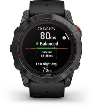 Garmin Fenix 7X Pro Solar Slate Gray w. Black Band (010-02778-00/01)