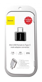 Baseus USB-C To USB OTG Adapter Black (CATOTG-01)