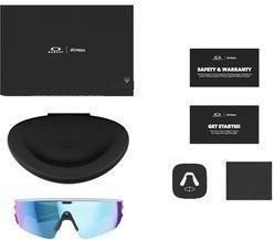 Oakley Meta Vanguard - Prizm Sapphire Lenses / White Frame (OW8001-0652)