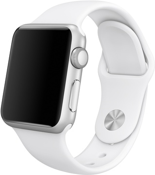 Apple Watch 38mm/40mm/41mm/42mm White Sport Band (MTP52)