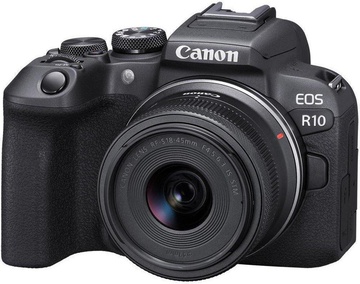 Canon EOS R10 kit (RF-S 18-45mm) IS STM + Mount Adapter EF-EOS R (5331C033)