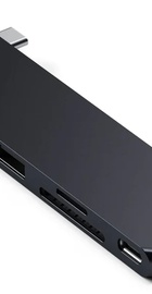 Satechi Aluminum USB-C Pro Hub Slim Adapter Midnight (ST-HUCPHSD)
