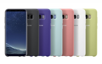 Samsung Galaxy S8 Plus G955 Silicone Cover Grey (EF-PG955TSEG)