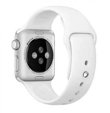 Apple Watch 38mm/40mm/41mm/42mm White Sport Band (MTP52)