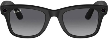 Ray-Ban Meta Wayfarer Matte Black/Graphite (RW4008 601ST3 53-22)