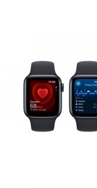 Apple Watch SE 2 GPS 40mm Midnight Aluminium Case with Midnight Sport Band S/M (MR9X3)