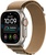 Apple Watch Ultra 4 Natural Titanium Case with Desert Alpine Loop - Medium (MJAF4)
