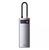 Baseus Metal Gleam Series 5-in-1 (3xUSB3.0 + 4KHD + Type-C) (CAHUB-CX0G)