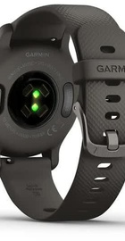 Garmin Venu 2S Slate Bezel with Graphite Case and Silicone Band	(010-02429-10)