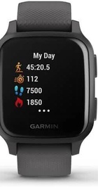 Garmin Venu SQ Slate with Gray Band (010-02427-10)