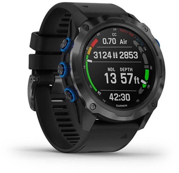 Garmin Descent Mk2i Titanium Carbon Gray DLC with Black Band (010-02132-01)
