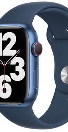 Apple Sport Band for Watch 42mm/44mm/45mm/46mm/49mm Abyss Blue Regular (MKUW3)