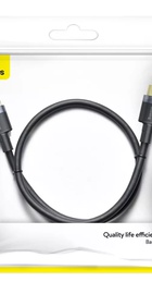 Baseus Cafule 4K HDMI Male To 4K HDMI Male 1m Black (CAKGQ-C01)