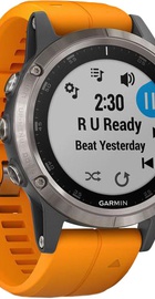 Garmin Fenix 5 Plus Sapphire Orange (010-01988-05)