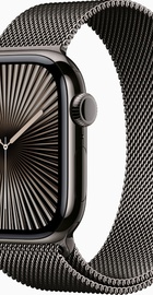 Apple Watch Series 10 GPS + Cellular 42mm Slate Titanium Case With Slate Milanese Loop (MX053)