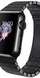 Apple Watch 38mm Space Black Case with Space Black Stainless Steel Link Bracelet (MJ3F2)