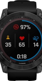 Garmin Fenix 7X Solar Slate Gray with Black Band (010-02541-00/01)