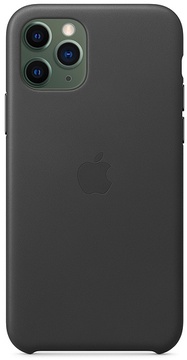 Apple iPhone 11 Pro Leather Case Black (high copy)