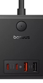 Baseus PowerCombo Cube Power Strip 3xAC+2xUSB+2xType-C 30W (1.5m)