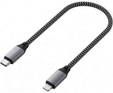 Satechi USB-C to Lightning Space Gray 0.25m (ST-TCL10M)