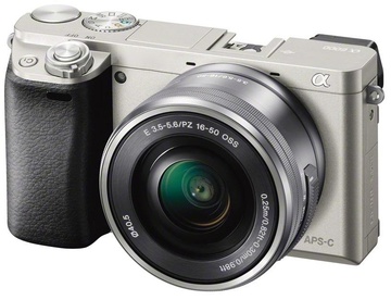 Sony Alpha A6000 kit (16-50mm) Silver (UA)