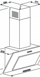 Eleyus VERTICAL 470 60 BL