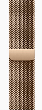 Apple Watch Series 10 GPS + Cellular 42mm Gold Titanium Case With Gold Milanese Loop (MX083)