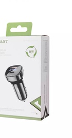 Acefast B4 66W (Type-C + USB) with digital display (AFB4B)