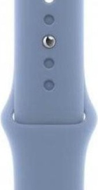 Apple Watch Series 9 GPS 45mm Midnight Alu. Case w. Winter Blue Sport Band - S/M (MR9Q3+MT413)