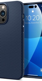 Spigen iPhone 14 Pro Max Liquid Air Navy Blue (ACS04814)