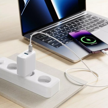 Proove Silicone Power 45W (Type-C + USB) White