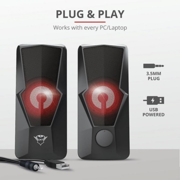 Trust GXT 610 Argus Illuminated Black (23737)