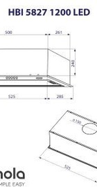 Minola HBI 58270 BL 1200 LED