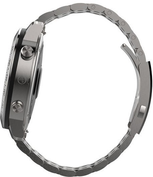 Garmin fenix Chronos Steel with Brushed Stainless Steel Watch Band (010-01957-02)